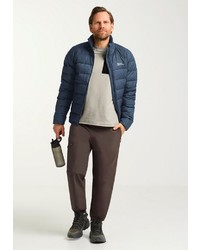 dunkelblaue Daunenjacke von Jack Wolfskin