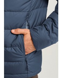 dunkelblaue Daunenjacke von Jack Wolfskin