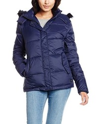 dunkelblaue Daunenjacke von Lee