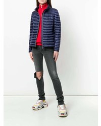 dunkelblaue Daunenjacke von Save The Duck