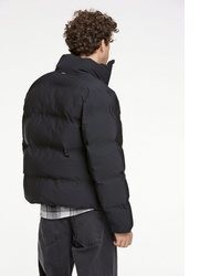 dunkelblaue Daunenjacke von Lindbergh