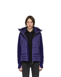 dunkelblaue Daunenjacke von MONCLER GRENOBLE