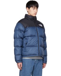 dunkelblaue Daunenjacke von The North Face