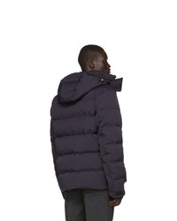 dunkelblaue Daunenjacke von MONCLER GRENOBLE