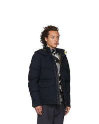 dunkelblaue Daunenjacke von Parajumpers