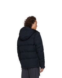 dunkelblaue Daunenjacke von Parajumpers