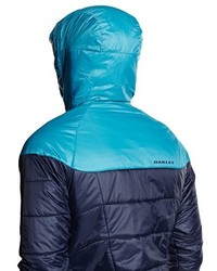 dunkelblaue Daunenjacke von Oakley