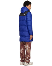 dunkelblaue Daunenjacke von The North Face