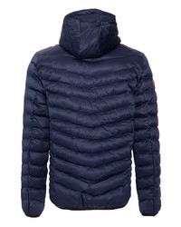 dunkelblaue Daunenjacke von OMBRE