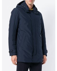 dunkelblaue Daunenjacke von Woolrich