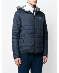 dunkelblaue Daunenjacke von Plein Sport