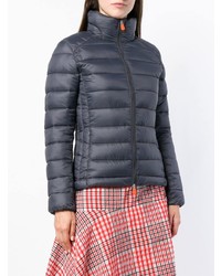 dunkelblaue Daunenjacke von Save The Duck