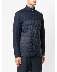 dunkelblaue Daunenjacke von Z Zegna