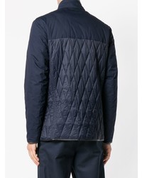 dunkelblaue Daunenjacke von Z Zegna