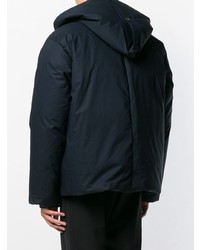 dunkelblaue Daunenjacke von Jil Sander