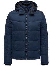 dunkelblaue Daunenjacke von Petrol Industries