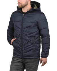 dunkelblaue Daunenjacke von Produkt