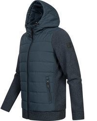 dunkelblaue Daunenjacke von Ragwear
