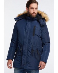 dunkelblaue Daunenjacke von Roosevelt