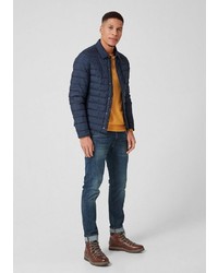 dunkelblaue Daunenjacke von S.OLIVER RED LABEL