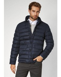 dunkelblaue Daunenjacke von S4 JACKETS