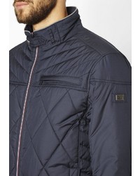 dunkelblaue Daunenjacke von S4 JACKETS