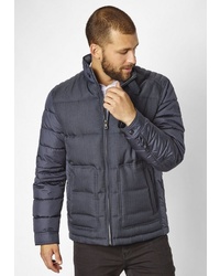 dunkelblaue Daunenjacke von S4 JACKETS