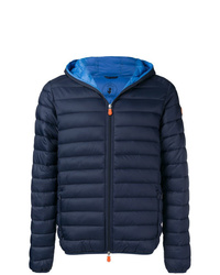 dunkelblaue Daunenjacke von Save The Duck