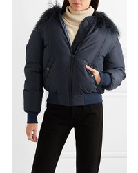 dunkelblaue Daunenjacke von Mr & Mrs Italy