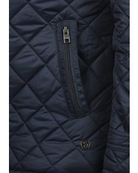 dunkelblaue Daunenjacke von Solid