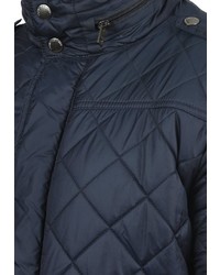 dunkelblaue Daunenjacke von Solid