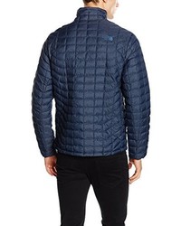 dunkelblaue Daunenjacke von The North Face