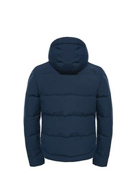 dunkelblaue Daunenjacke von The North Face