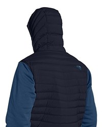 dunkelblaue Daunenjacke von The North Face