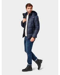 dunkelblaue Daunenjacke von Tom Tailor