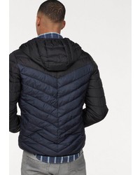 dunkelblaue Daunenjacke von Tom Tailor Denim