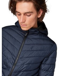 dunkelblaue Daunenjacke von Tom Tailor Denim