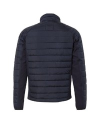 dunkelblaue Daunenjacke von Tom Tailor Denim