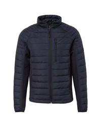 dunkelblaue Daunenjacke von Tom Tailor Denim