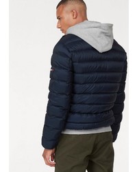 dunkelblaue Daunenjacke von Tommy Jeans