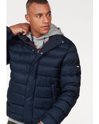 dunkelblaue Daunenjacke von Tommy Jeans