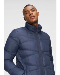 dunkelblaue Daunenjacke von Tommy Jeans