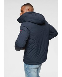 dunkelblaue Daunenjacke von Tommy Jeans