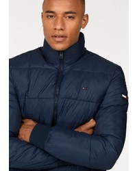 dunkelblaue Daunenjacke von Tommy Jeans