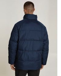 dunkelblaue Daunenjacke von Tommy Jeans