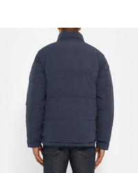 dunkelblaue Daunenjacke von Saturdays Nyc