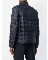 dunkelblaue Daunenjacke von Moncler