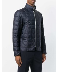 dunkelblaue Daunenjacke von Moncler