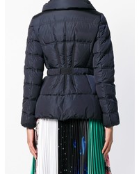 dunkelblaue Daunenjacke von Moncler