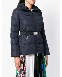 dunkelblaue Daunenjacke von Moncler